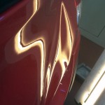 Riesige Delle Heckklappe Beulendoktor