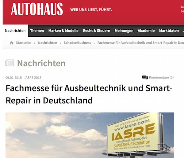 <!--:de-->Zweiter Gewinner steht fest, Beitrag über IASRE auf Autohaus.de, Pokale sind da<!--:-->